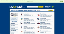 Desktop Screenshot of dvorsky.cz