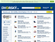 Tablet Screenshot of dvorsky.cz